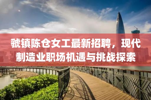 虢镇陈仓女工最新招聘，现代制造业职场机遇与挑战探索