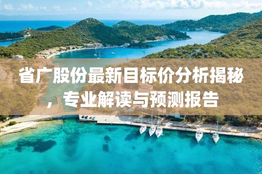 省广股份最新目标价分析揭秘，专业解读与预测报告