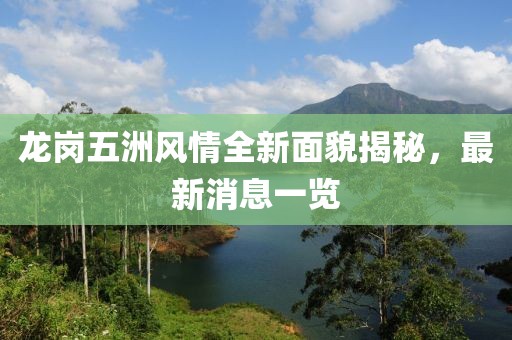 龙岗五洲风情全新面貌揭秘，最新消息一览