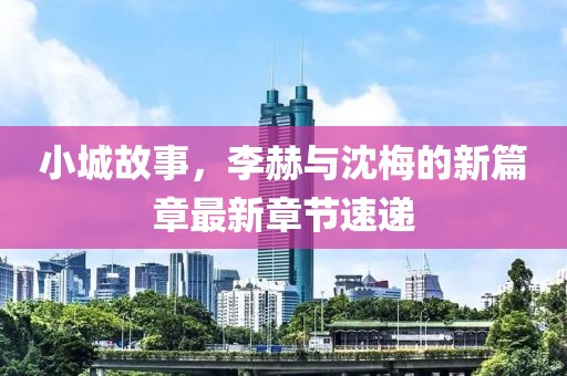 小城故事，李赫与沈梅的新篇章最新章节速递