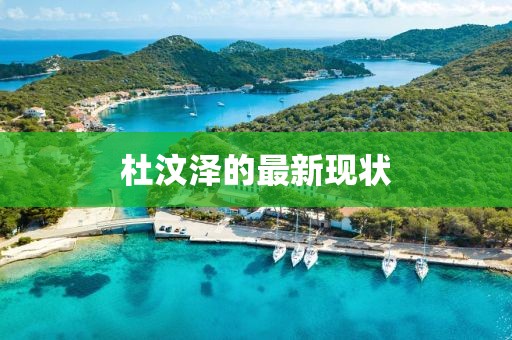 杜汶泽的最新现状