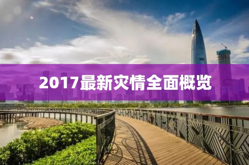 2017最新灾情全面概览