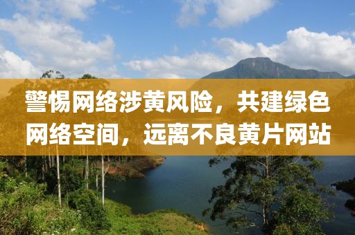 警惕网络涉黄风险，共建绿色网络空间，远离不良黄片网站