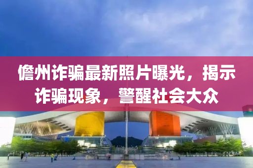 儋州诈骗最新照片曝光，揭示诈骗现象，警醒社会大众