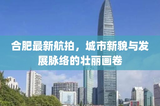 合肥最新航拍，城市新貌与发展脉络的壮丽画卷