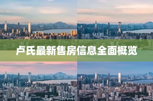 卢氏最新售房信息全面概览