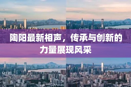 陶阳最新相声，传承与创新的力量展现风采