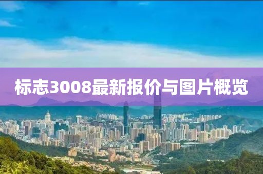 标志3008最新报价与图片概览