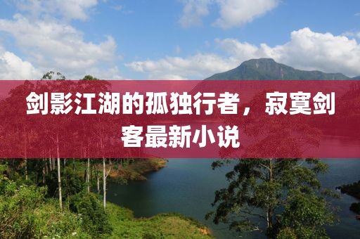 剑影江湖的孤独行者，寂寞剑客最新小说