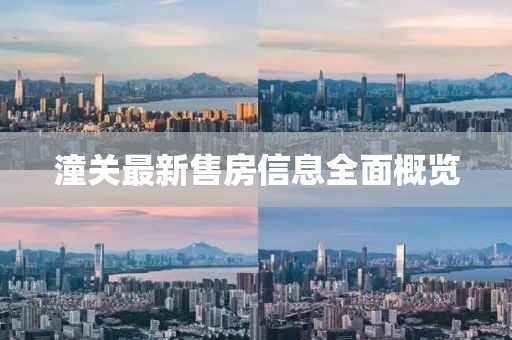 潼关最新售房信息全面概览