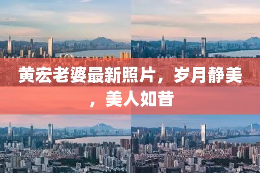 黄宏老婆最新照片，岁月静美，美人如昔
