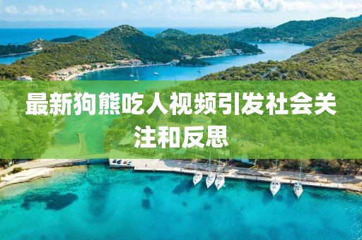 最新狗熊吃人视频引发社会关注和反思