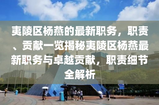 夷陵区杨燕的最新职务，职责、贡献一览揭秘夷陵区杨燕最新职务与卓越贡献，职责细节全解析