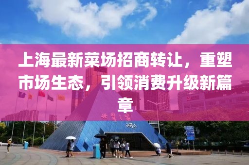 上海最新菜场招商转让，重塑市场生态，引领消费升级新篇章