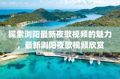 探索浏阳最新夜歌视频的魅力，最新浏阳夜歌视频欣赏