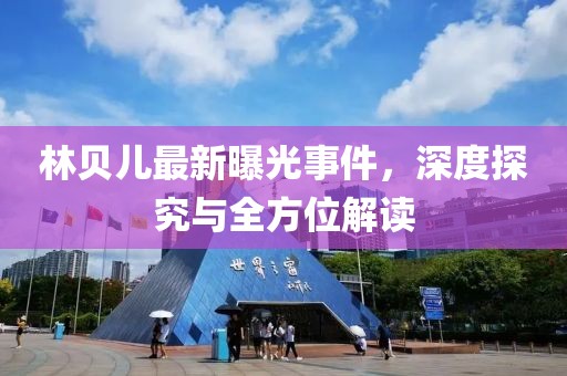 林贝儿最新曝光事件，深度探究与全方位解读