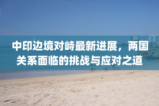 中印边境对峙最新进展，两国关系面临的挑战与应对之道
