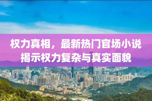 权力真相，最新热门官场小说揭示权力复杂与真实面貌