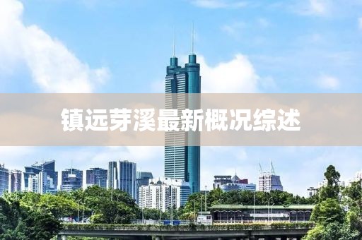 镇远芽溪最新概况综述
