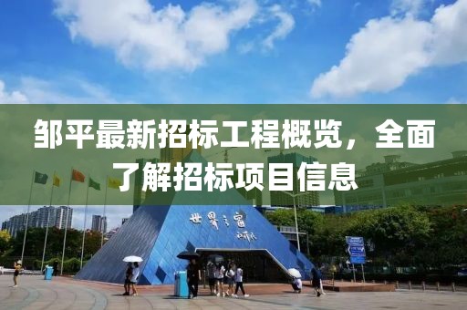邹平最新招标工程概览，全面了解招标项目信息