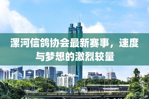 漯河信鸽协会最新赛事，速度与梦想的激烈较量