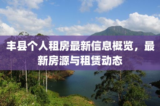 丰县个人租房最新信息概览，最新房源与租赁动态