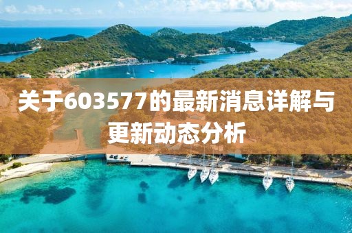 关于603577的最新消息详解与更新动态分析