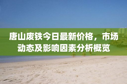 唐山废铁今日最新价格，市场动态及影响因素分析概览