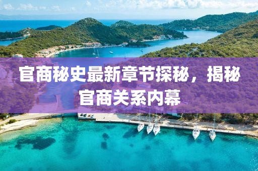 官商秘史最新章节探秘，揭秘官商关系内幕