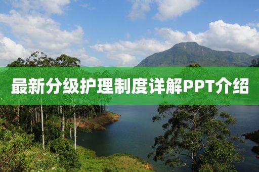 最新分级护理制度详解PPT介绍