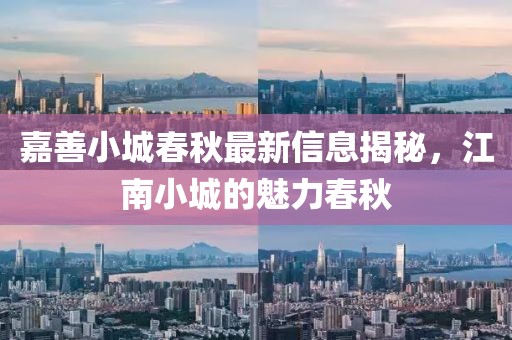 嘉善小城春秋最新信息揭秘，江南小城的魅力春秋