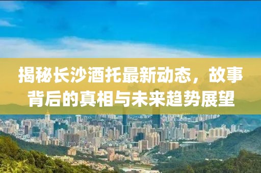 揭秘长沙酒托最新动态，故事背后的真相与未来趋势展望