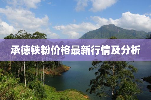 承德铁粉价格最新行情及分析