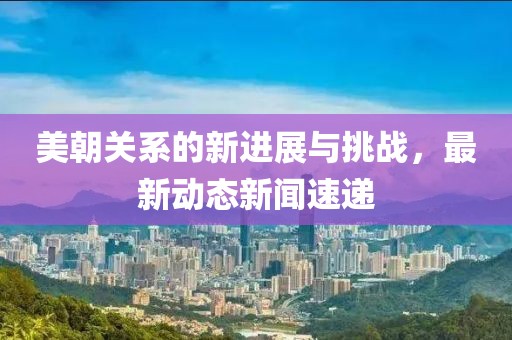 美朝关系的新进展与挑战，最新动态新闻速递