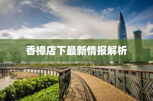 香樟店下最新情报解析