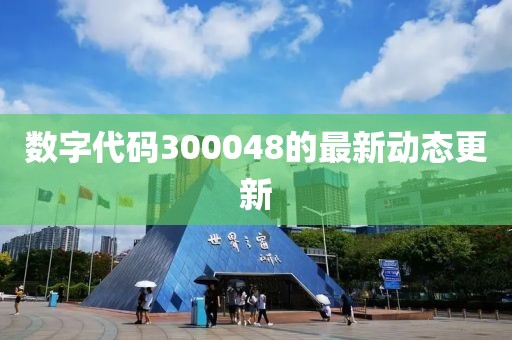 数字代码300048的最新动态更新