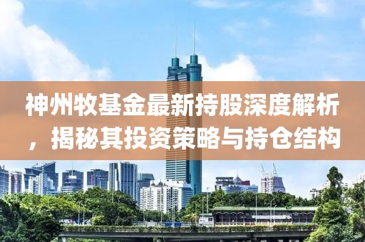 神州牧基金最新持股深度解析，揭秘其投资策略与持仓结构