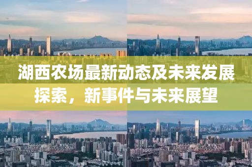 湖西农场最新动态及未来发展探索，新事件与未来展望