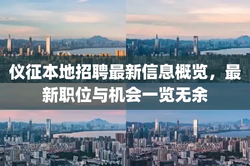仪征本地招聘最新信息概览，最新职位与机会一览无余