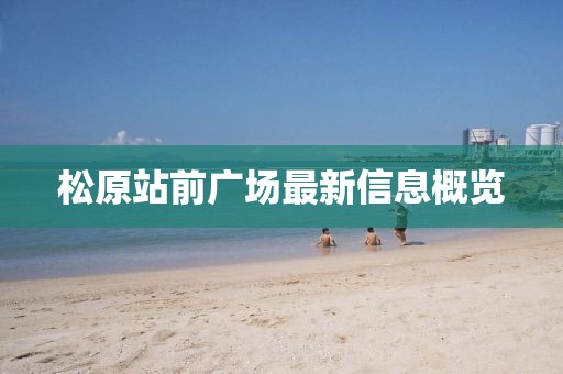 松原站前广场最新信息概览