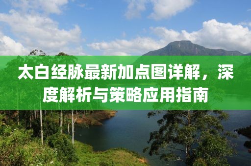 太白经脉最新加点图详解，深度解析与策略应用指南