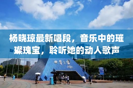 杨晓琼最新唱段，音乐中的璀璨瑰宝，聆听她的动人歌声