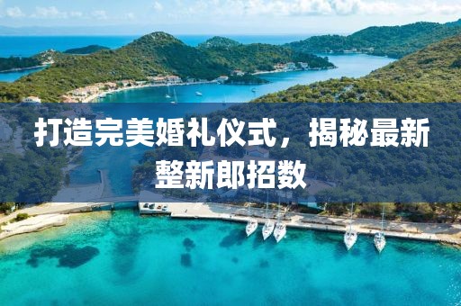打造完美婚礼仪式，揭秘最新整新郎招数