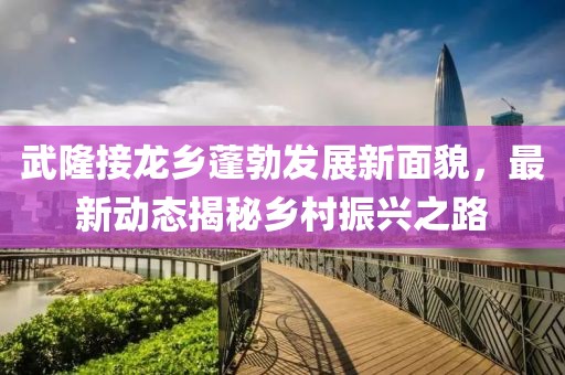 武隆接龙乡蓬勃发展新面貌，最新动态揭秘乡村振兴之路