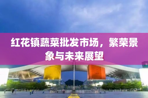 红花镇蔬菜批发市场，繁荣景象与未来展望