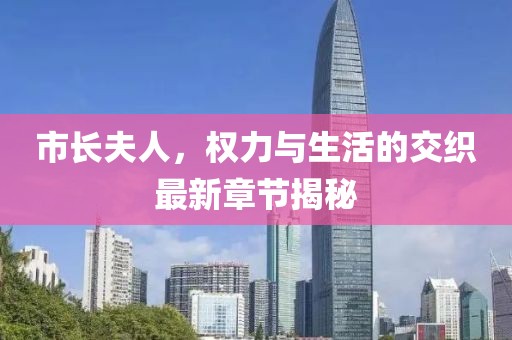 市长夫人，权力与生活的交织最新章节揭秘