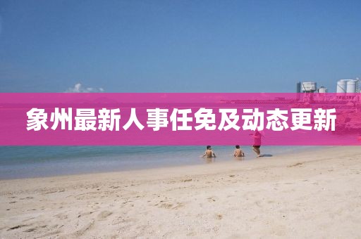 象州最新人事任免及动态更新