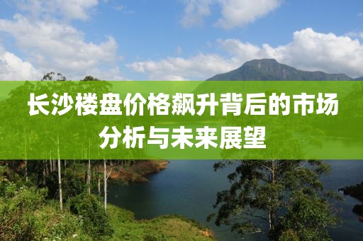 长沙楼盘价格飙升背后的市场分析与未来展望