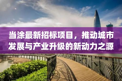 当涂最新招标项目，推动城市发展与产业升级的新动力之源