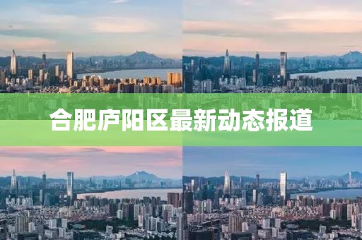 合肥庐阳区最新动态报道